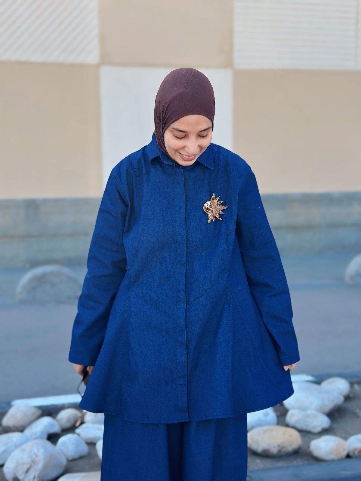 Denim Set ست چينز - Q0186