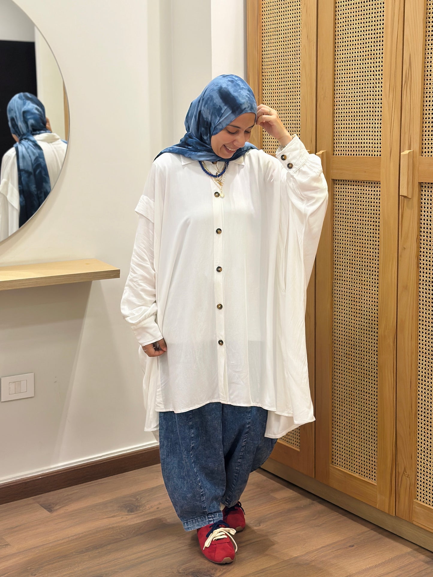 White Oversized Shirt