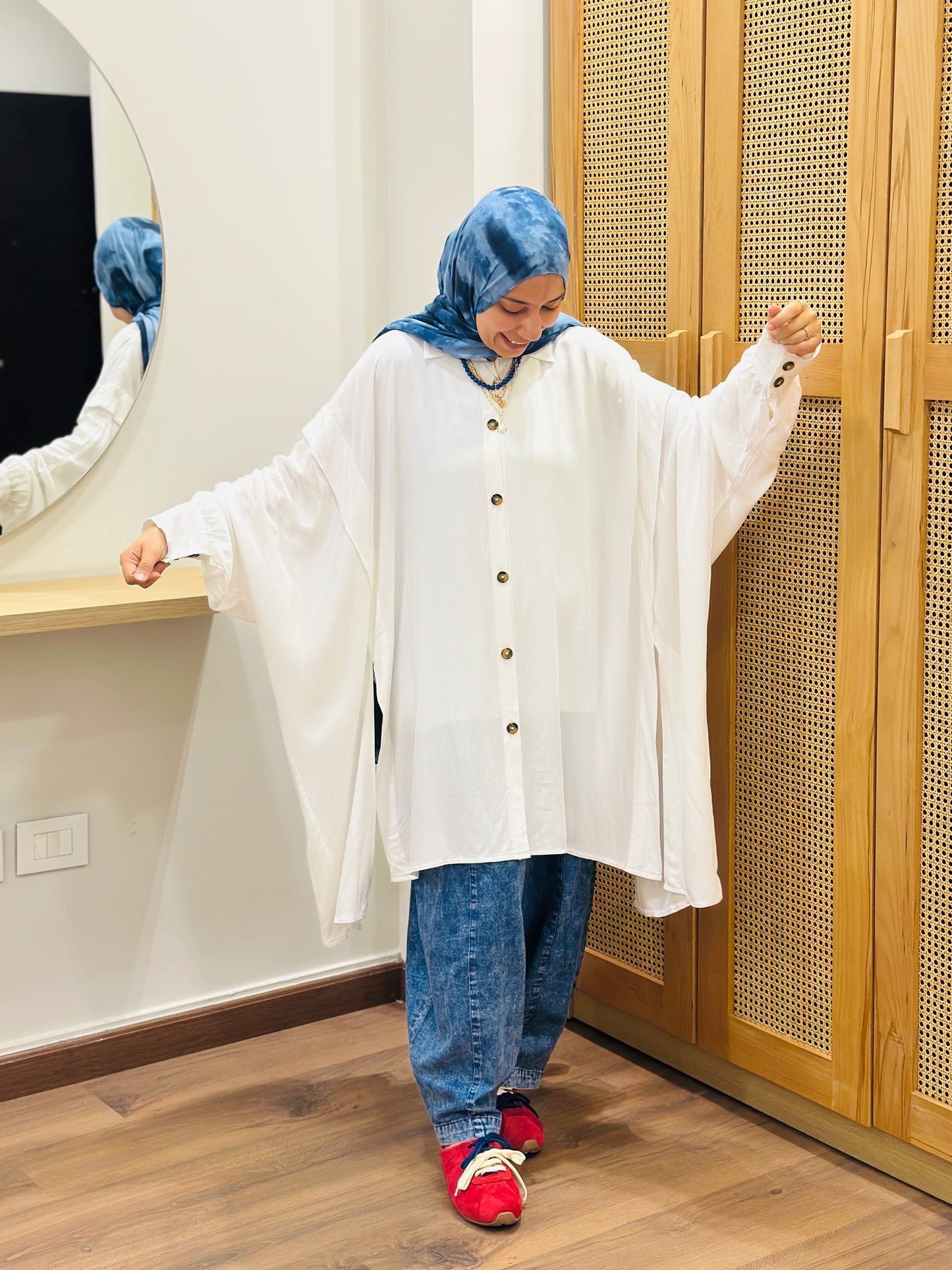 White Oversized Shirt
