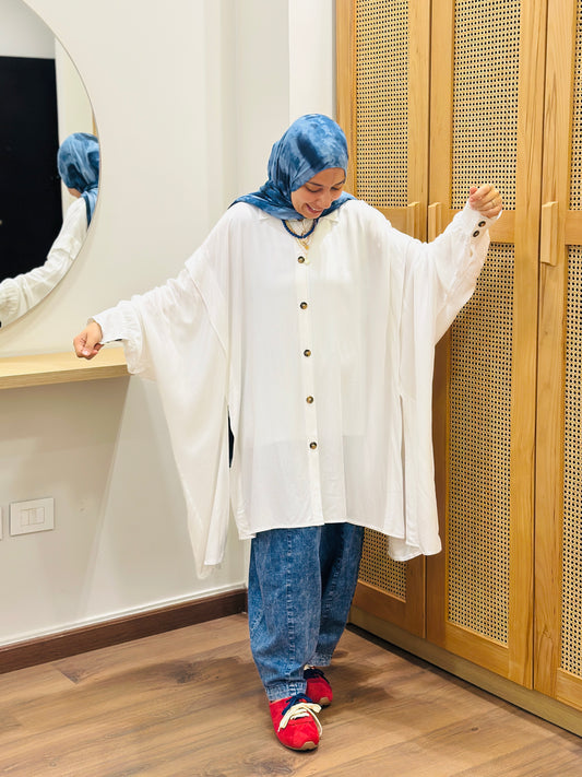 White Oversized Shirt
