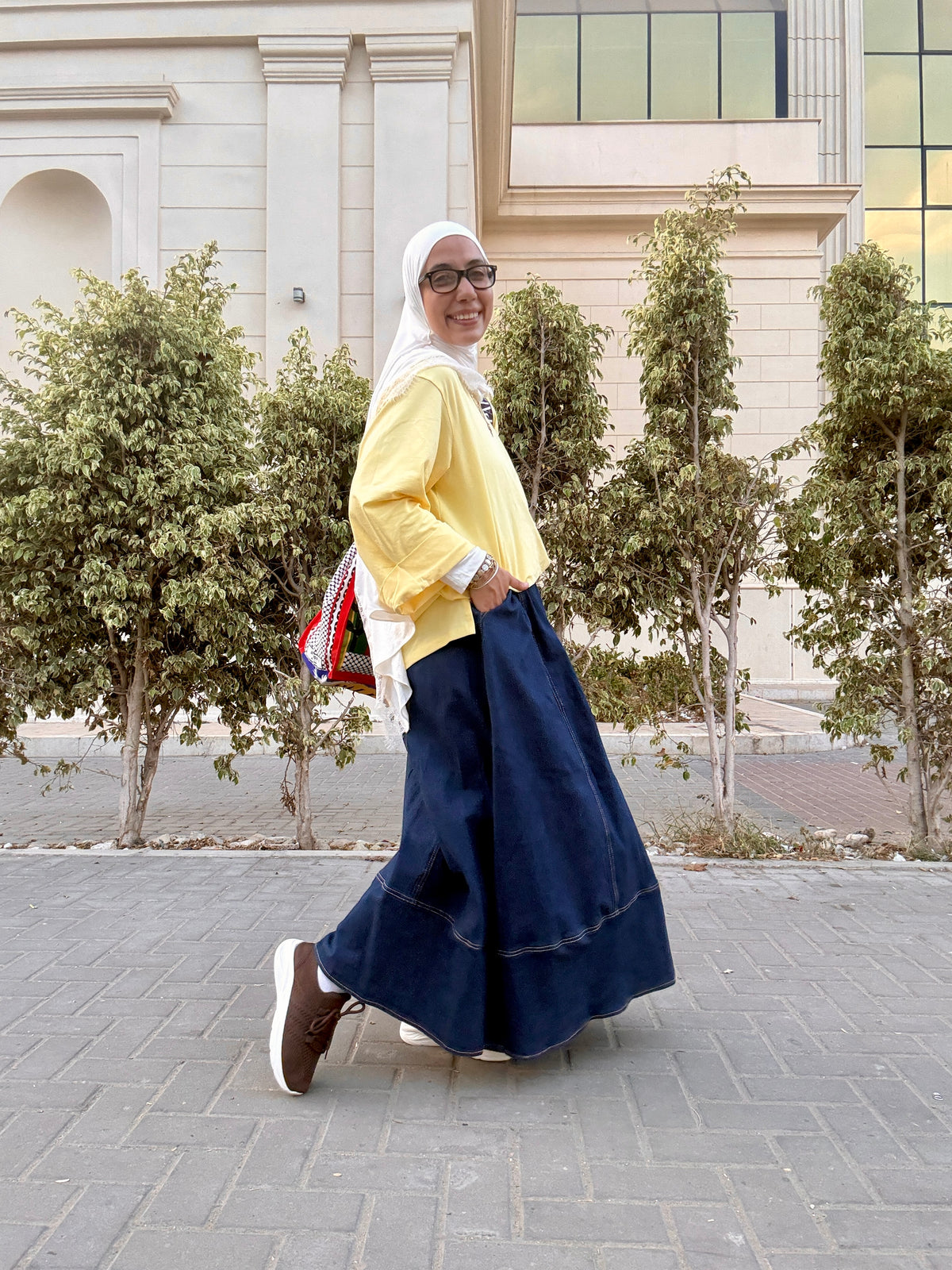 Denim skirt - چيب چينز قصات Q02