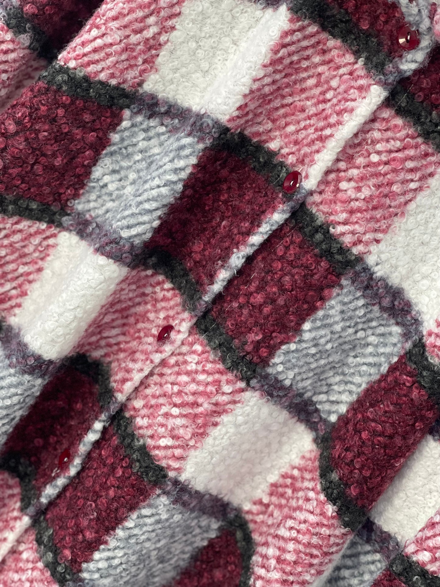 Long Wool Checked Shirt -   طويل شيمز كارو صوف - Drop 18 🍂 شتوية ٢٦ شتوية