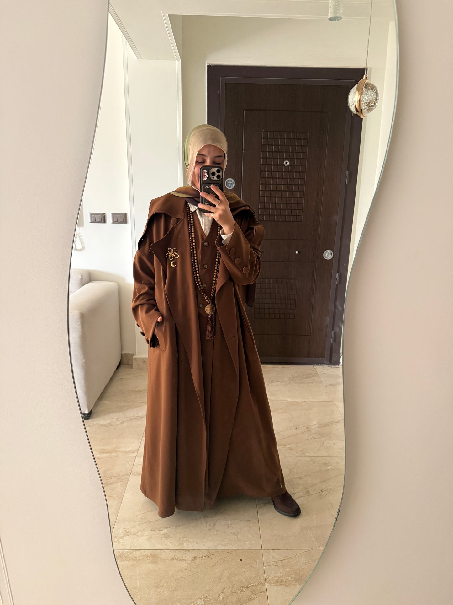 Trench-Style Coat - ترانش كوت Q094