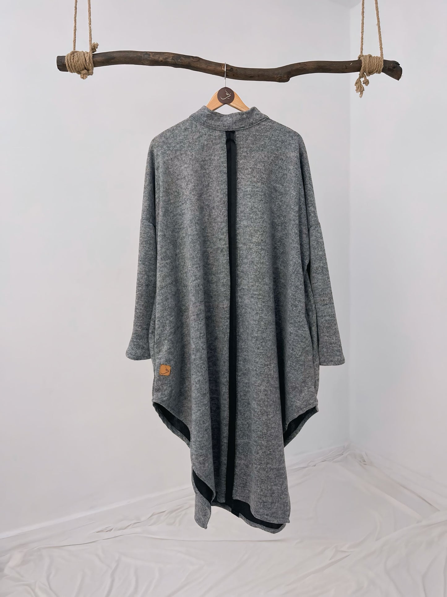 Basic Short Wool Dress - فستان بيزك قصير - QW0103
