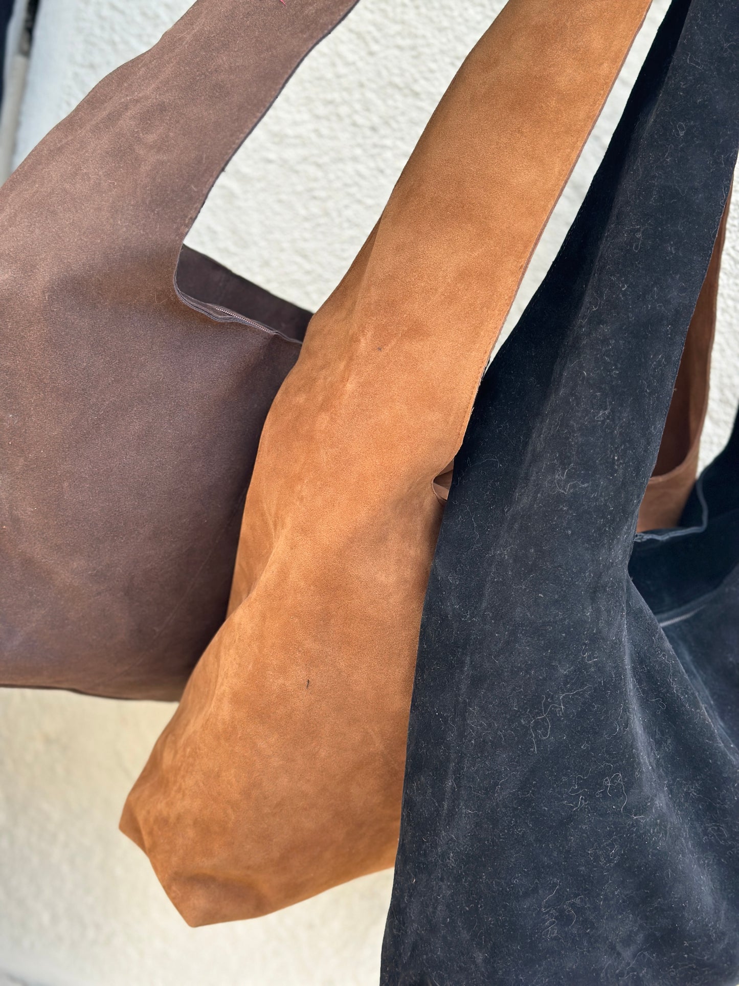 Suede Shoulder Bag
