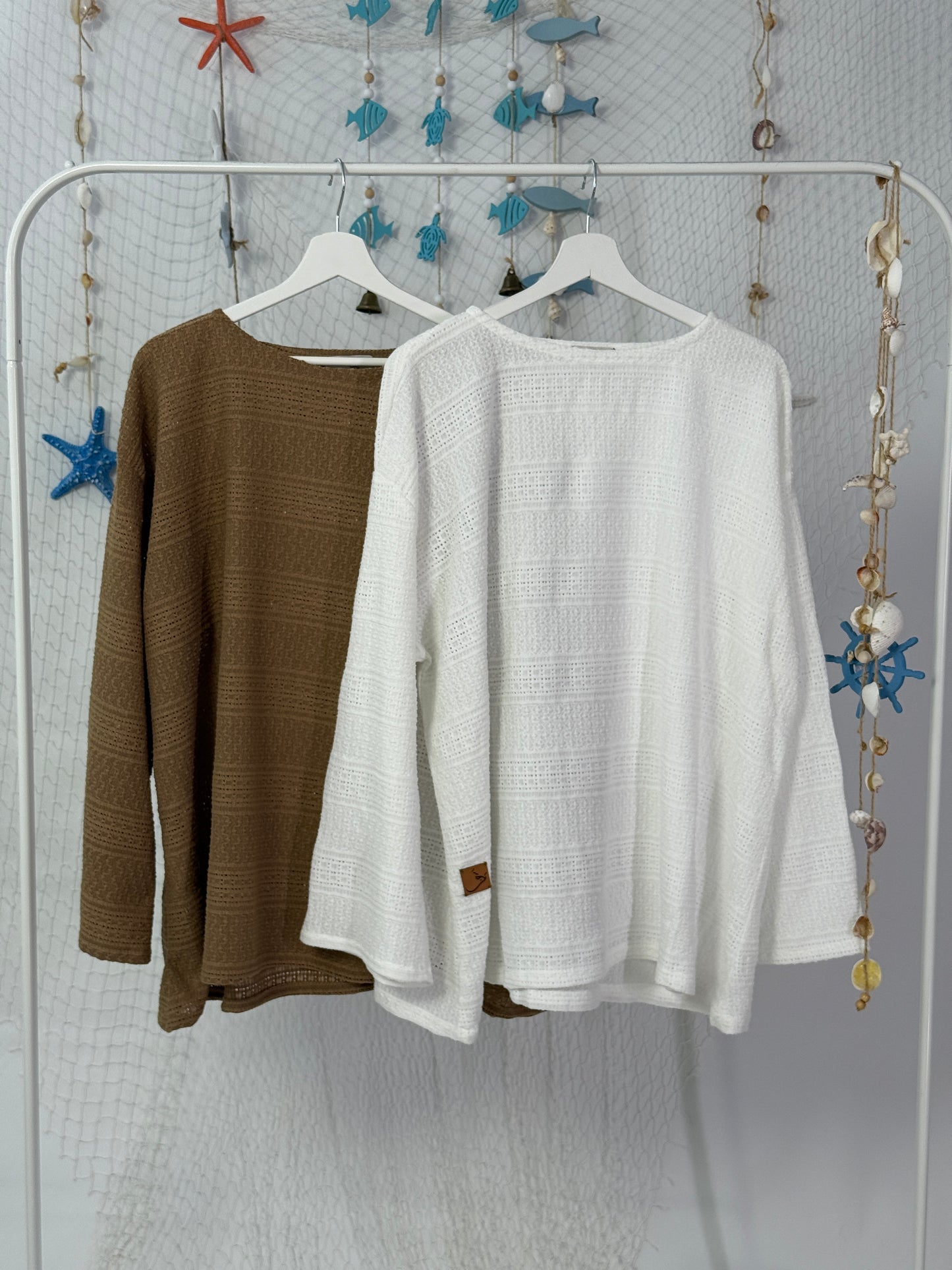 Oversized Knit Top - توب تريكو