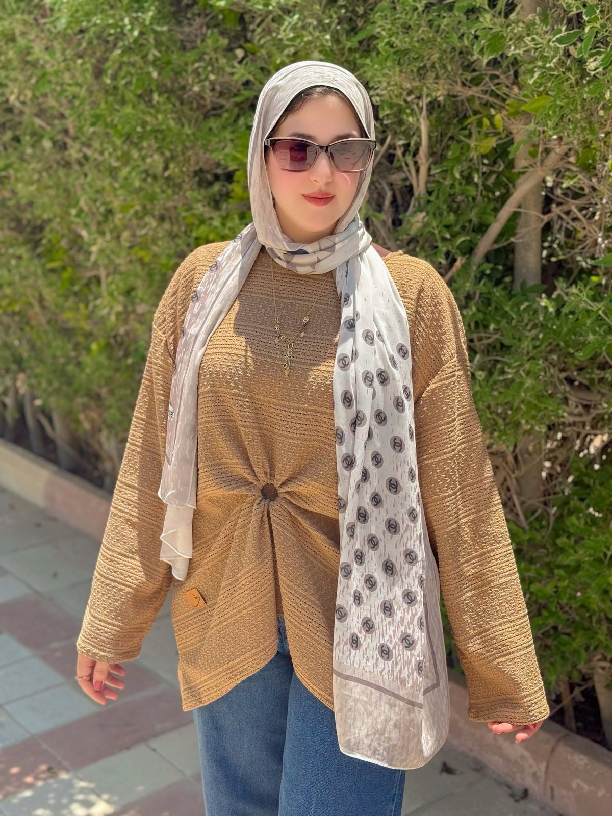 Oversized Knit Top - توب تريكو