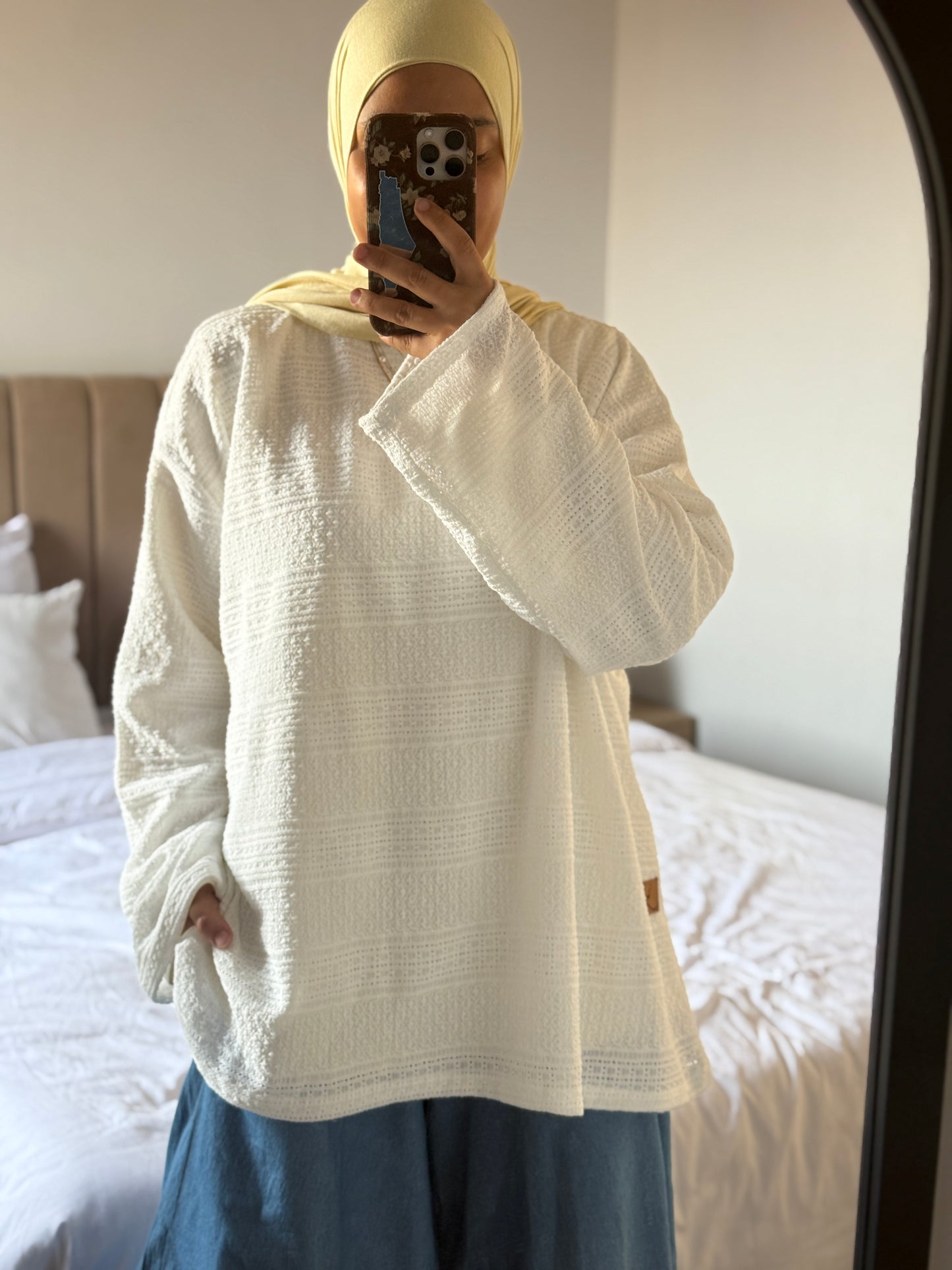 Oversized Knit Top - توب تريكو
