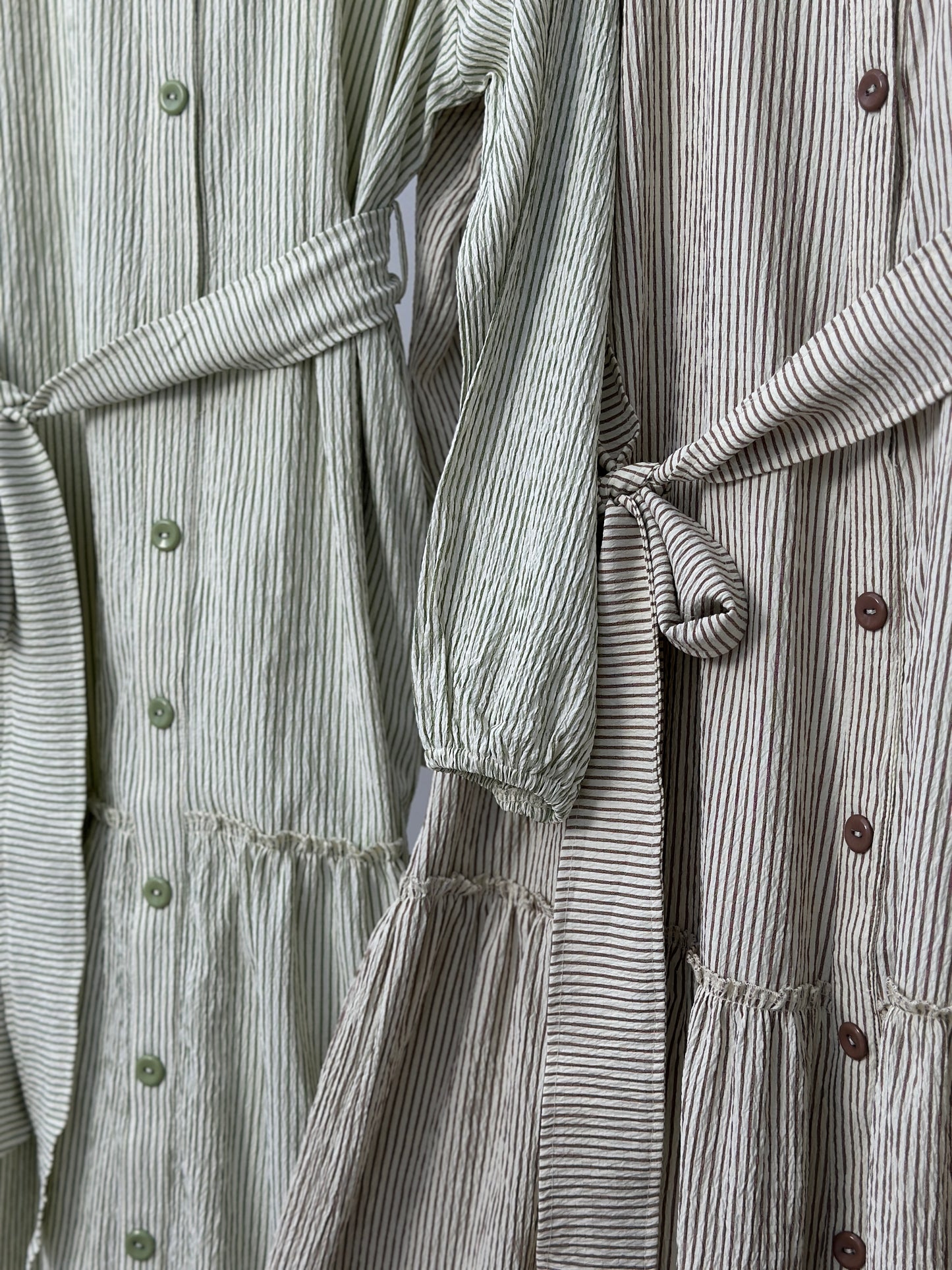 Striped Dress فستان مخطط - QS0160