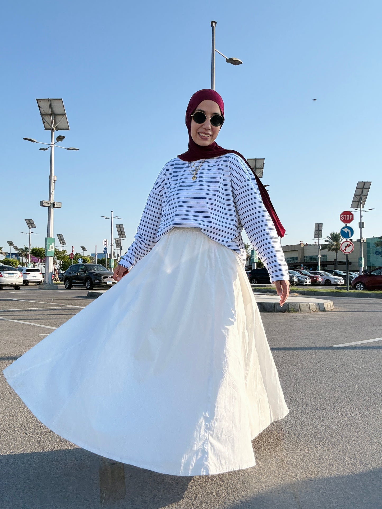 Poplin Skirt جيب بوبلين - QS0169