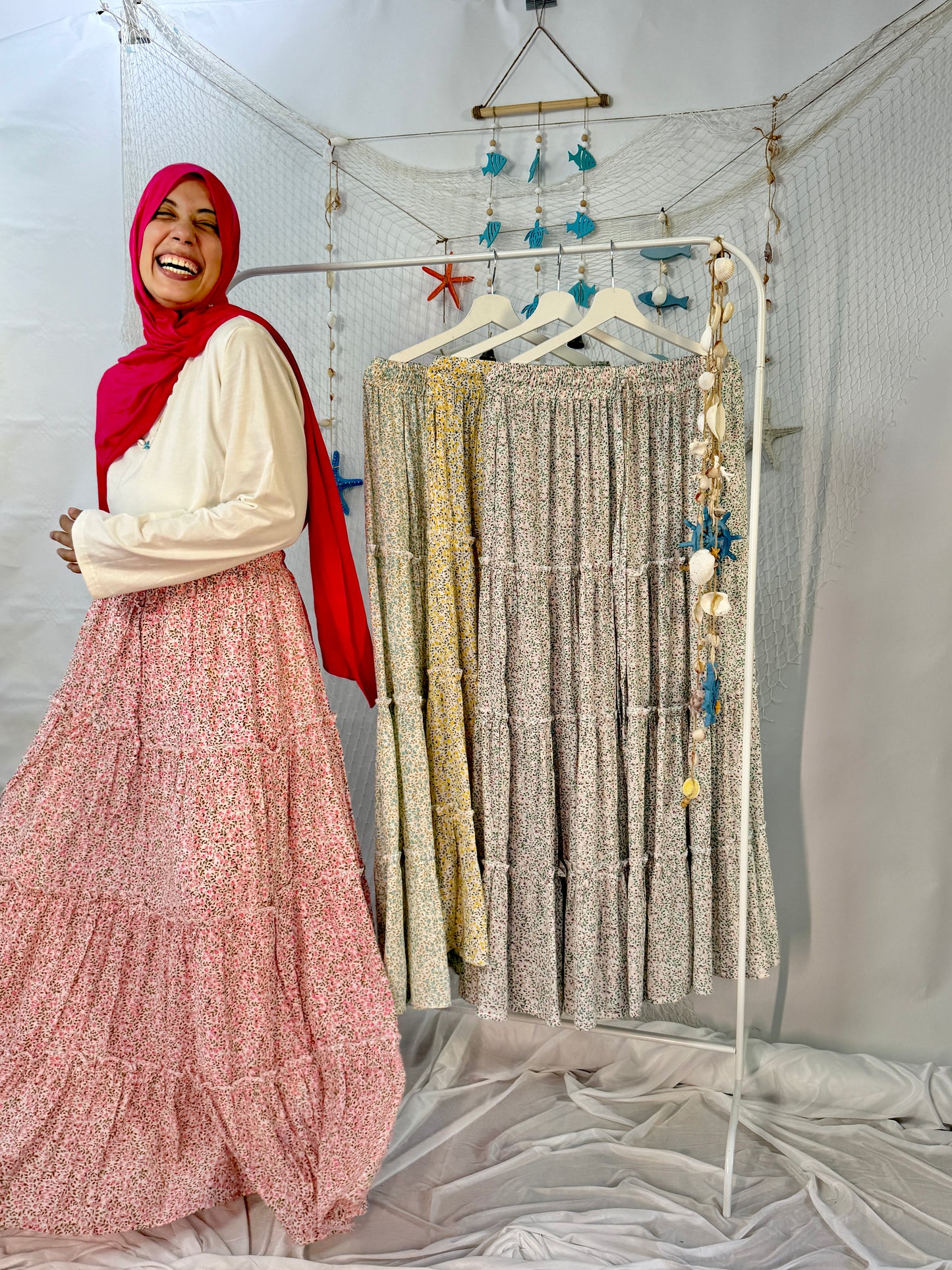 FLORAL SKIRT_   فلوري جيب أدوار