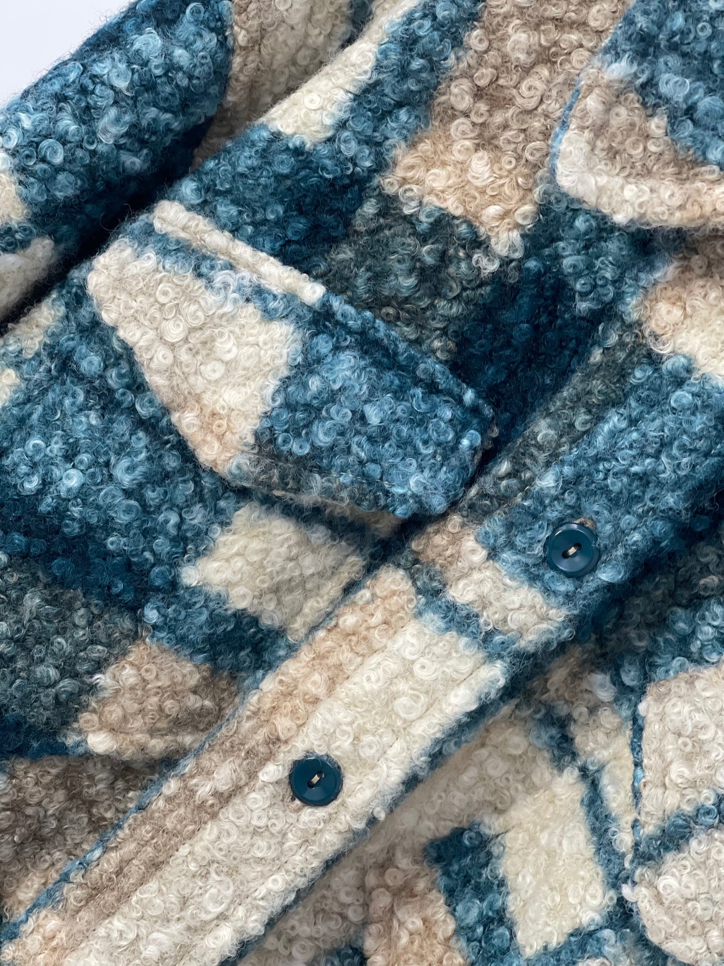 Oversized Wool Shirt - شيمز اوفر سيز صوف قصير - Drop 20 🍂 شتوية ٢٦