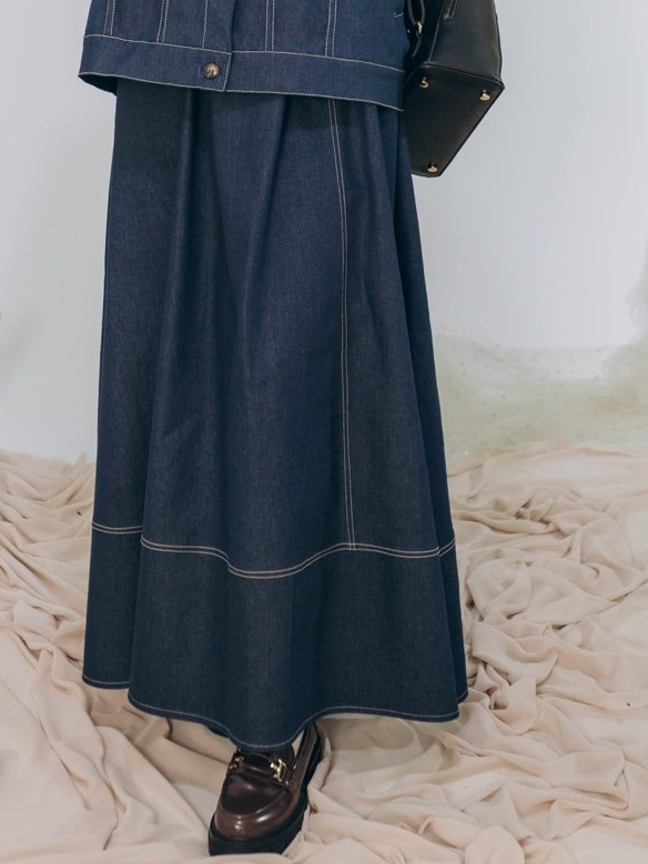 Denim skirt - چيب چينز قصات Q02