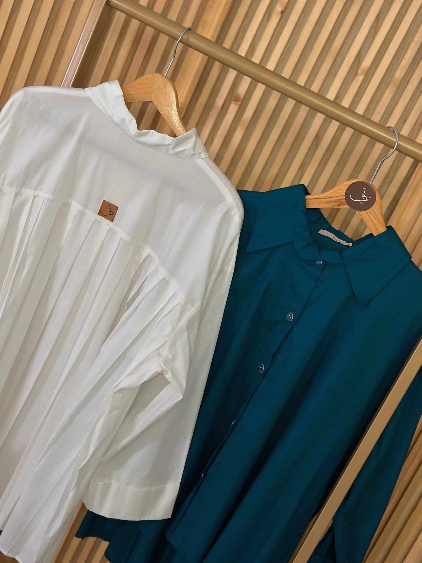 Pleated Oversized Shirt - QS0130