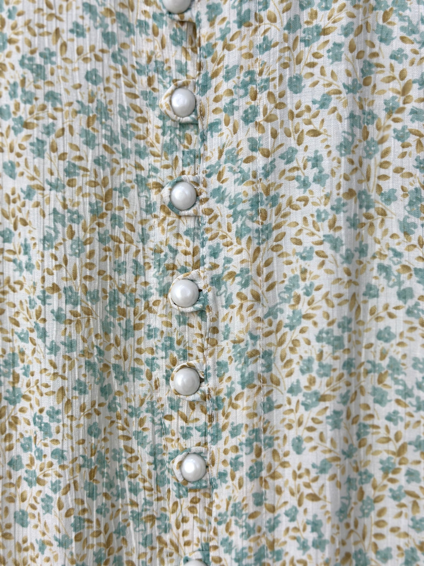 Floral Dress - فستان مشجر ورد -QS0142