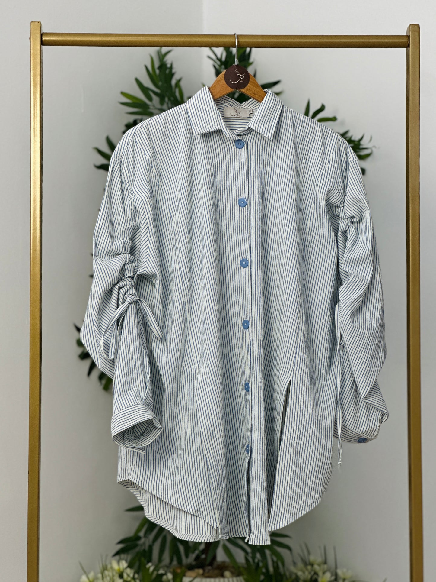 Striped Chemise شيمز مخطط - QS0163