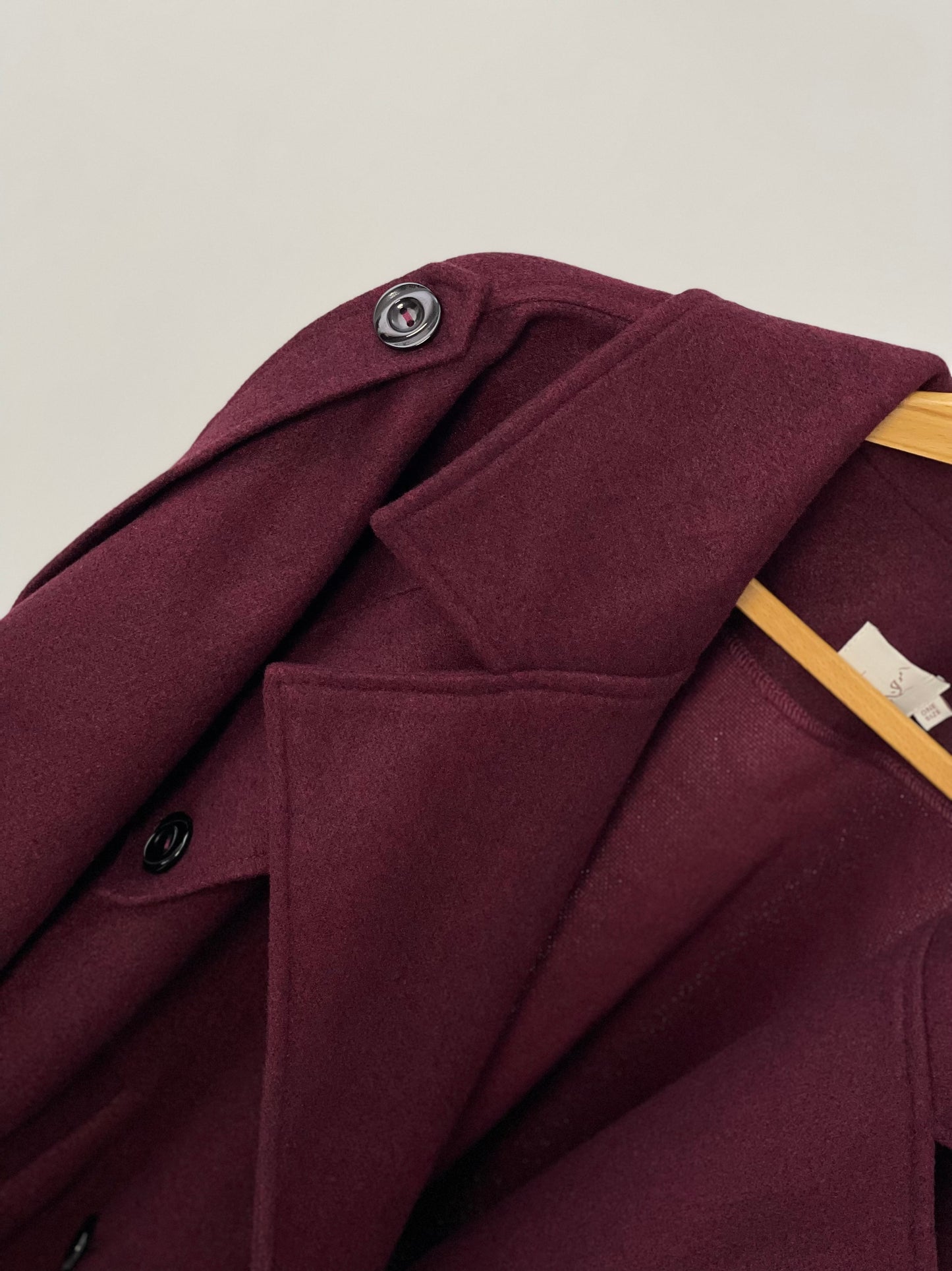 Short Wool Jacket -جاكت جوخ قصير - QW0105