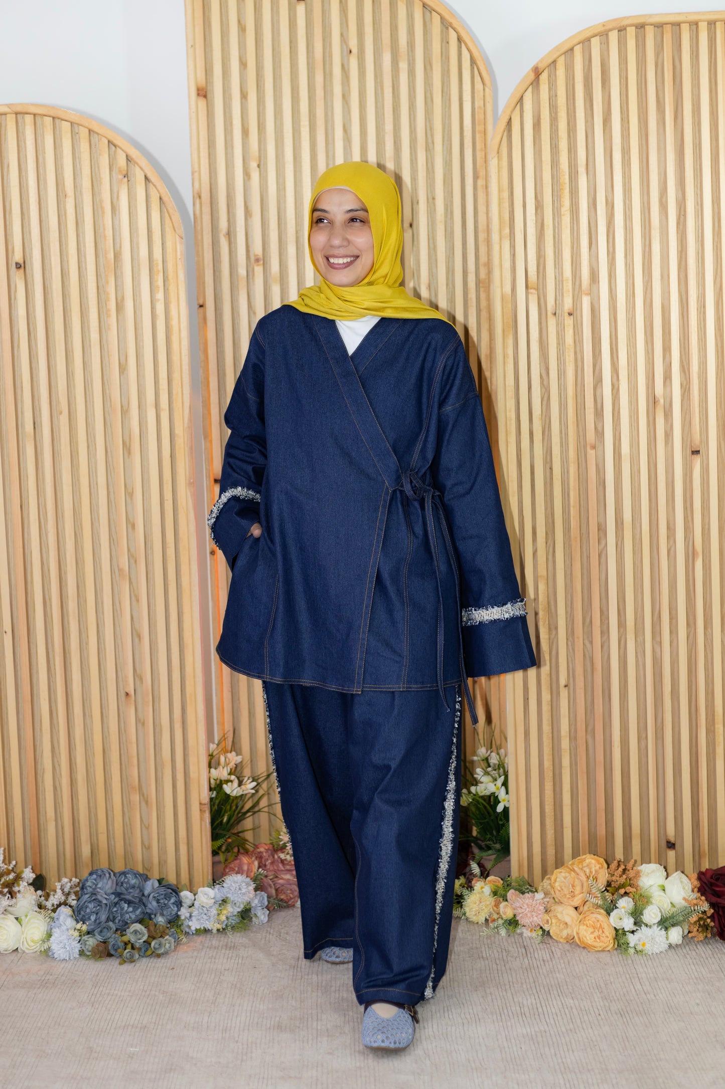 Denim Set ست چينز -QS0145