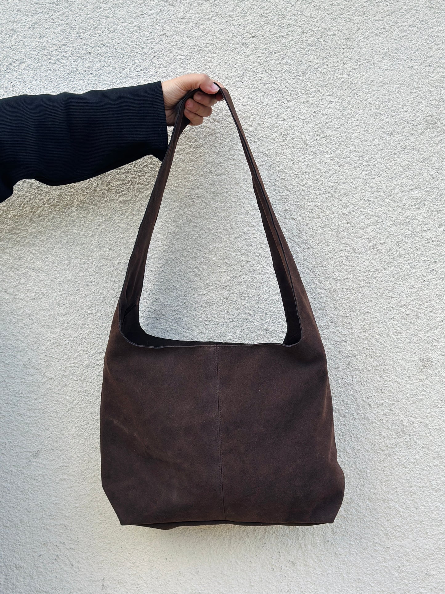 Suede Shoulder Bag