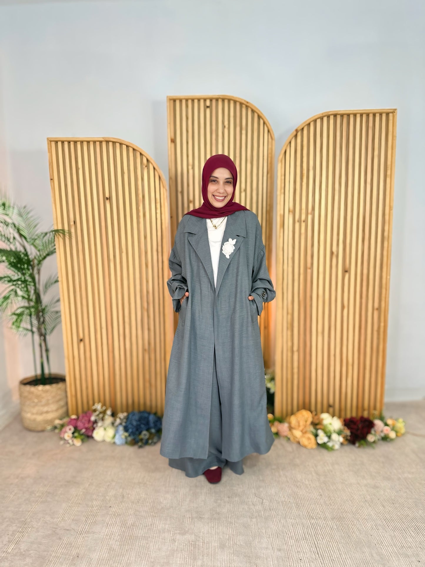 Trench Coat Set ترانش كوت ست - QS0154