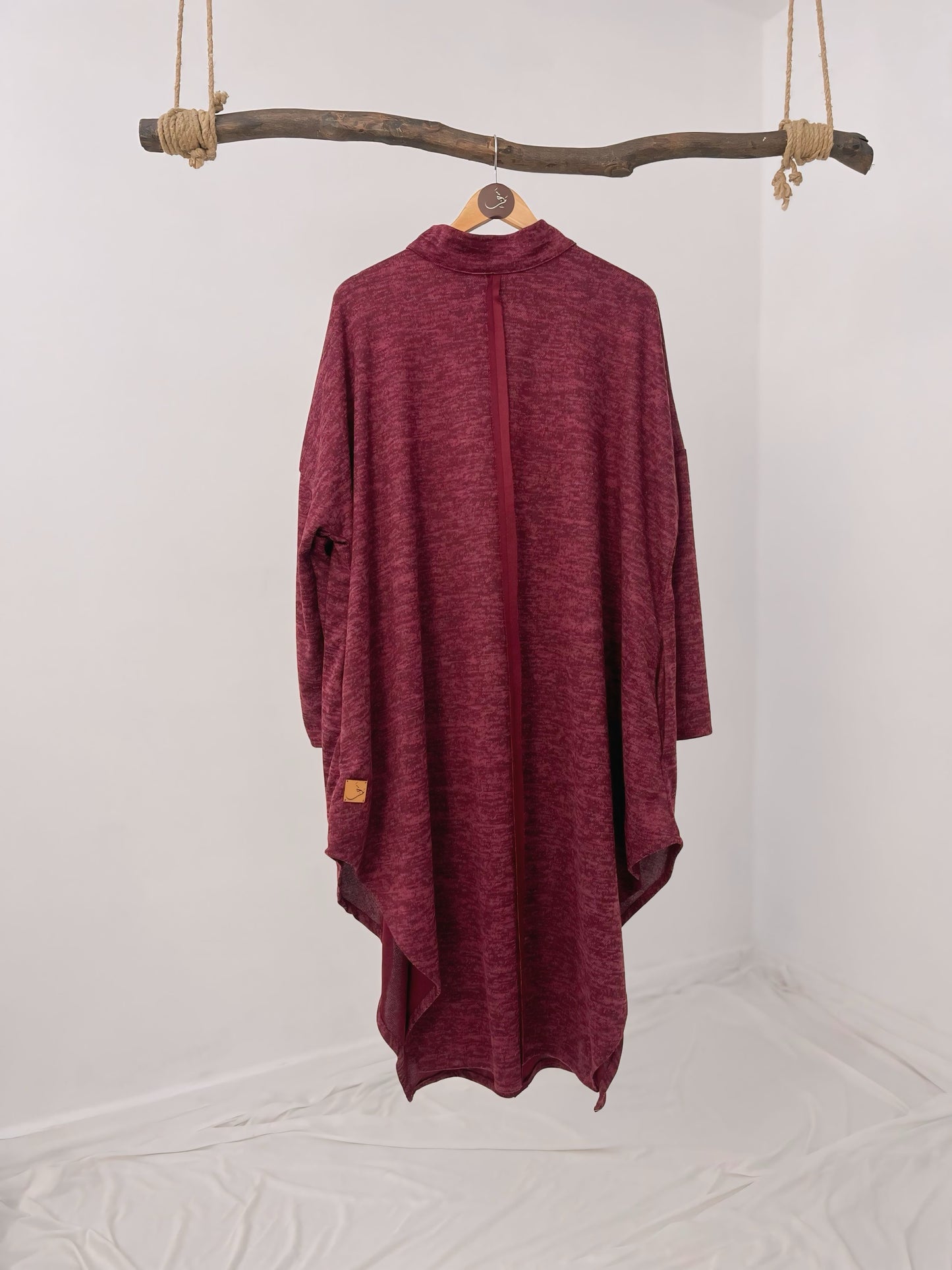 Basic Short Wool Dress - فستان بيزك قصير - QW0103