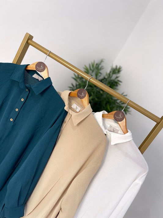 Pleated Blouse بلوزة كلونات - QS0175