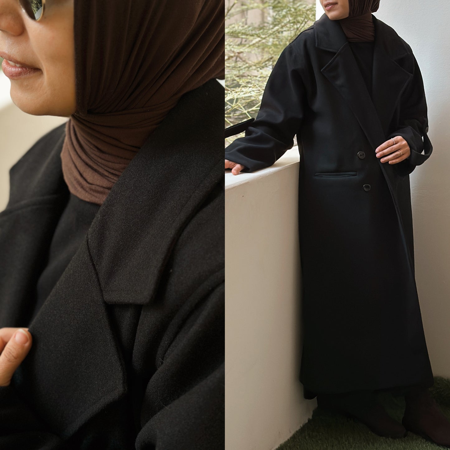 wool coat بالطو جوخ - QW0113