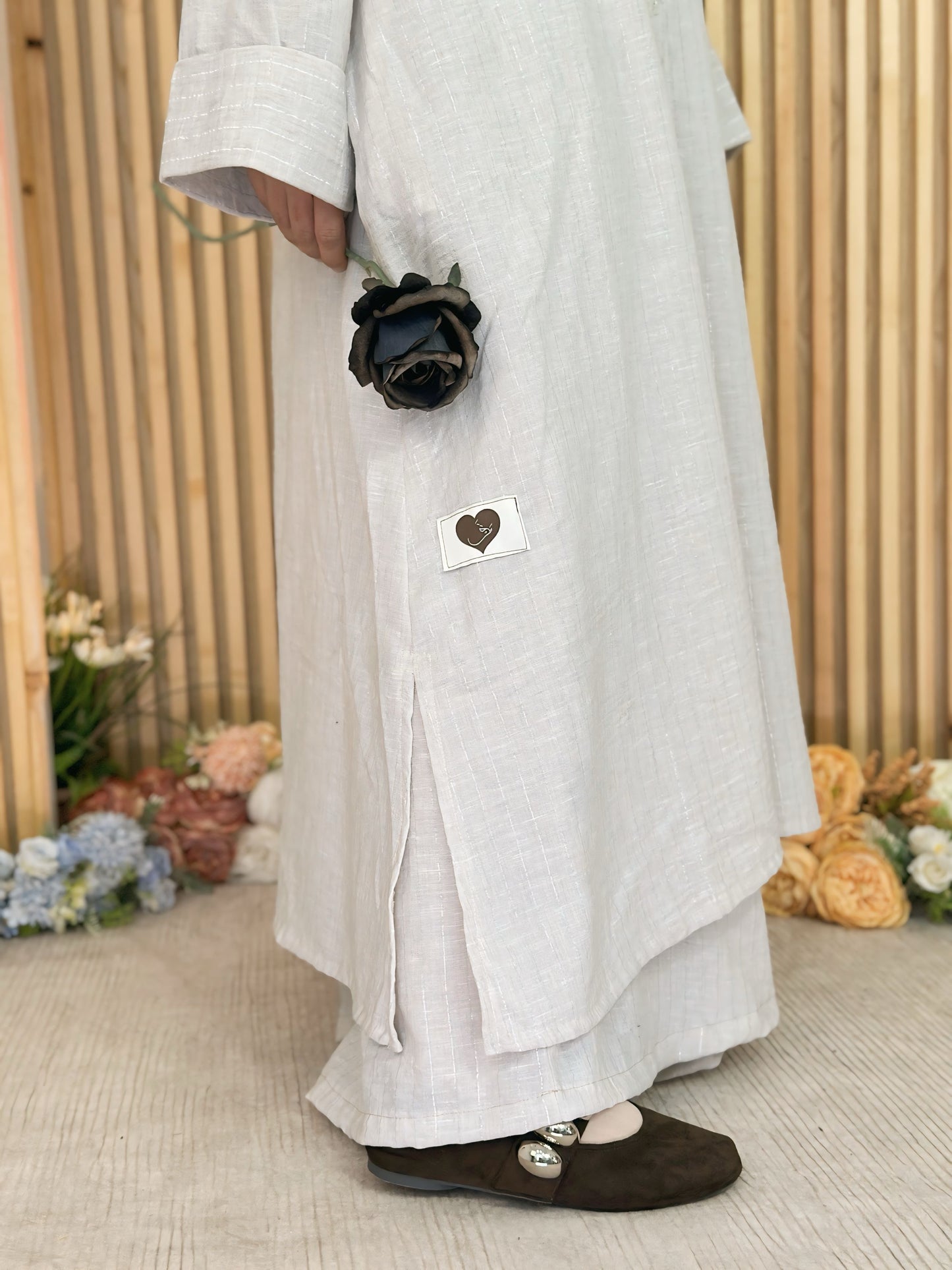 Oversized Long Shirt Set ست شيميز طويل - QS0153