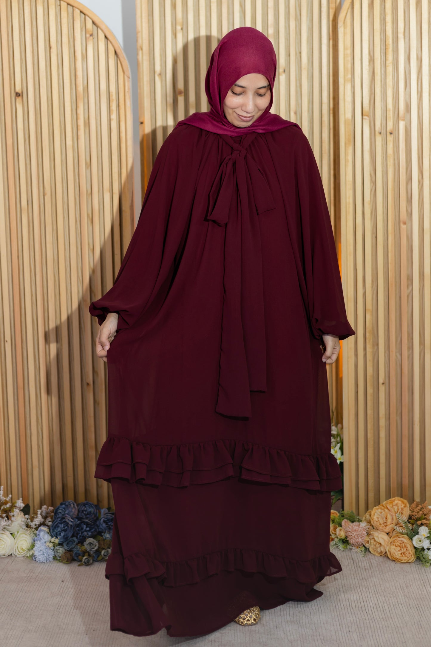 Chiffon Dress شيفون دريس - QS0143
