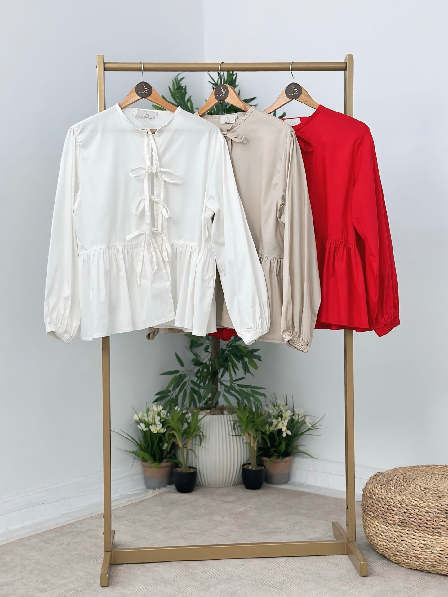 Bow Blouse بلوز فيونكات - QS0158