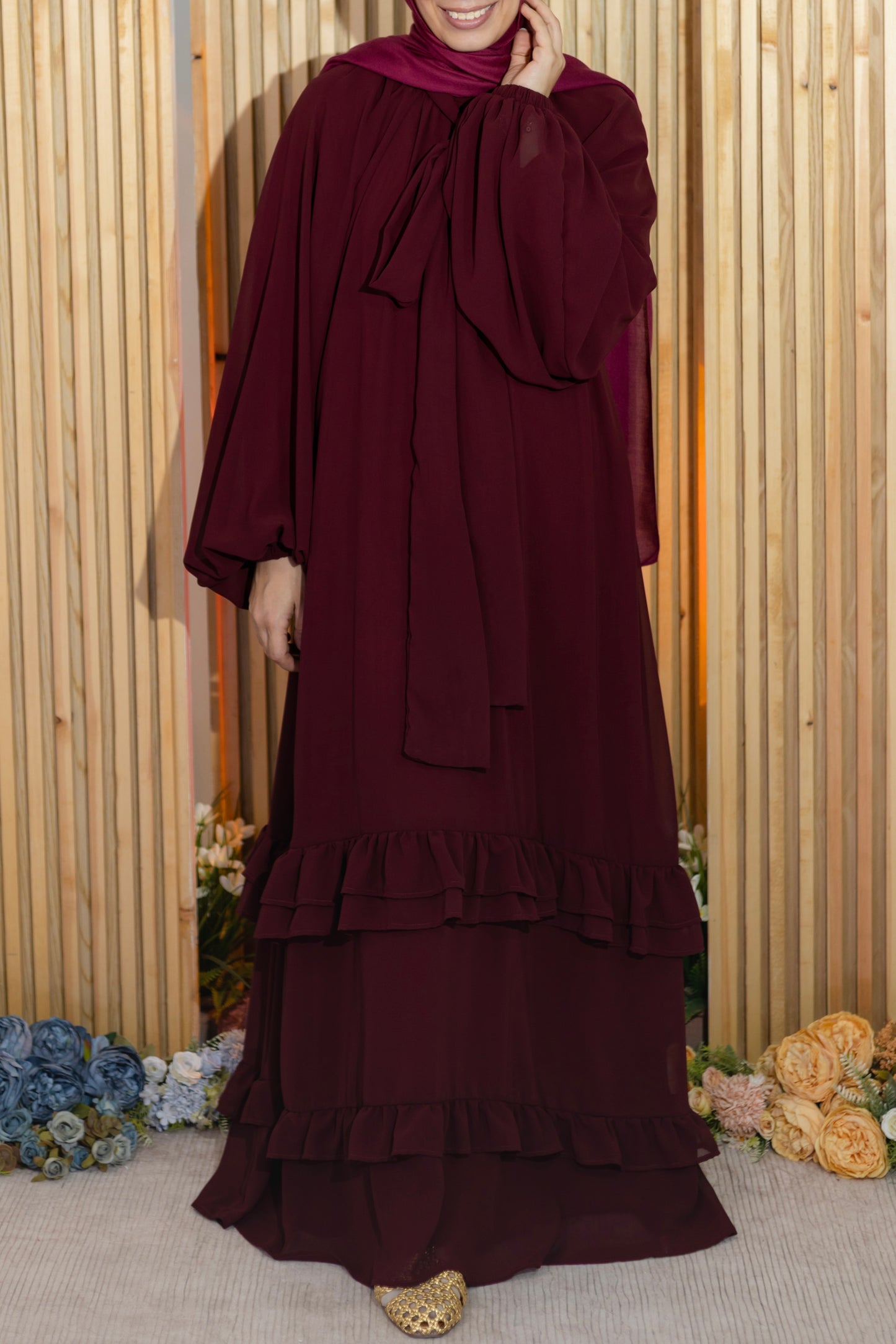 Chiffon Dress شيفون دريس - QS0143