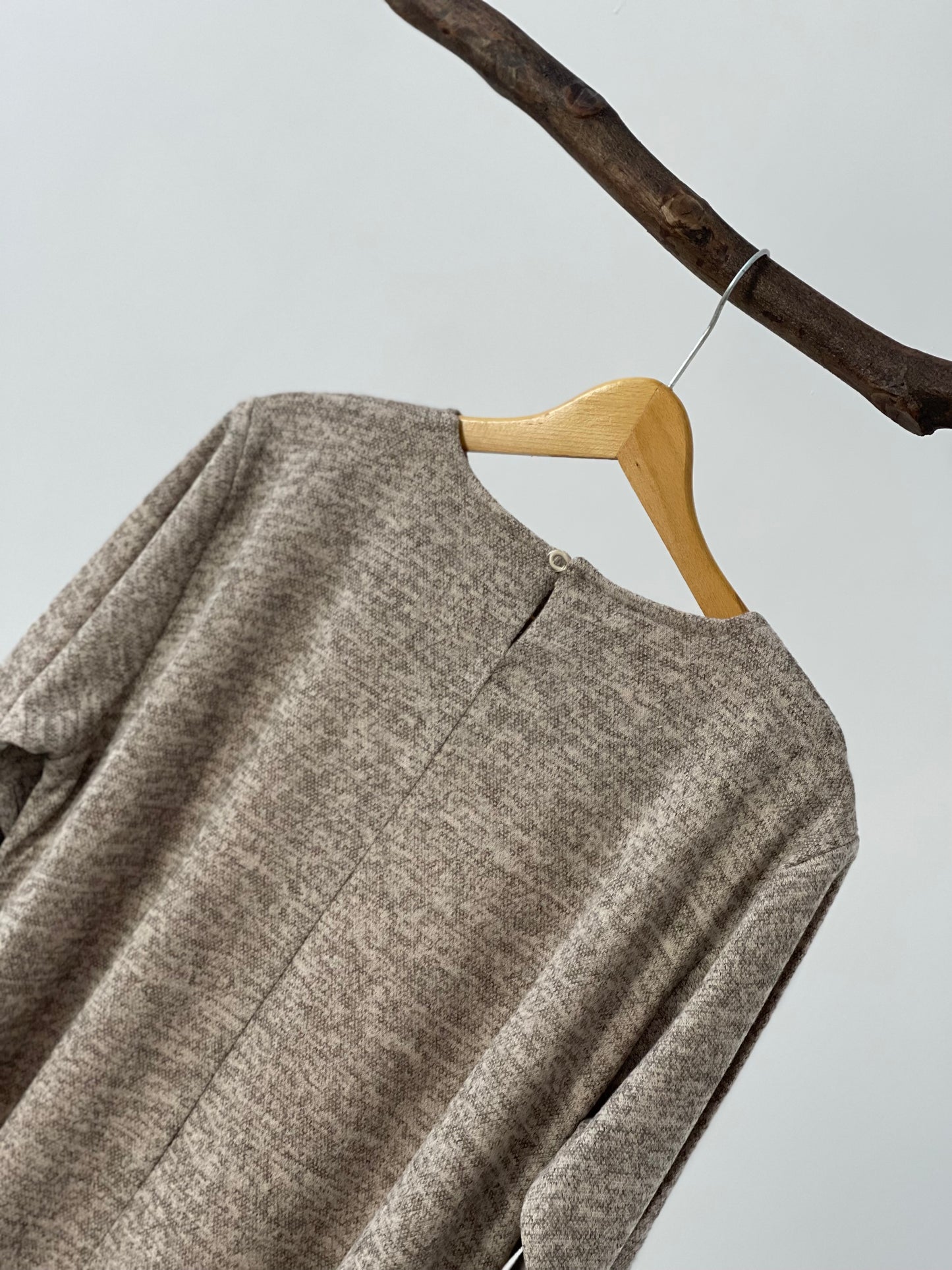 Wool Cloché Dress - فستان صوف كلوش - QW0104( شتوي )