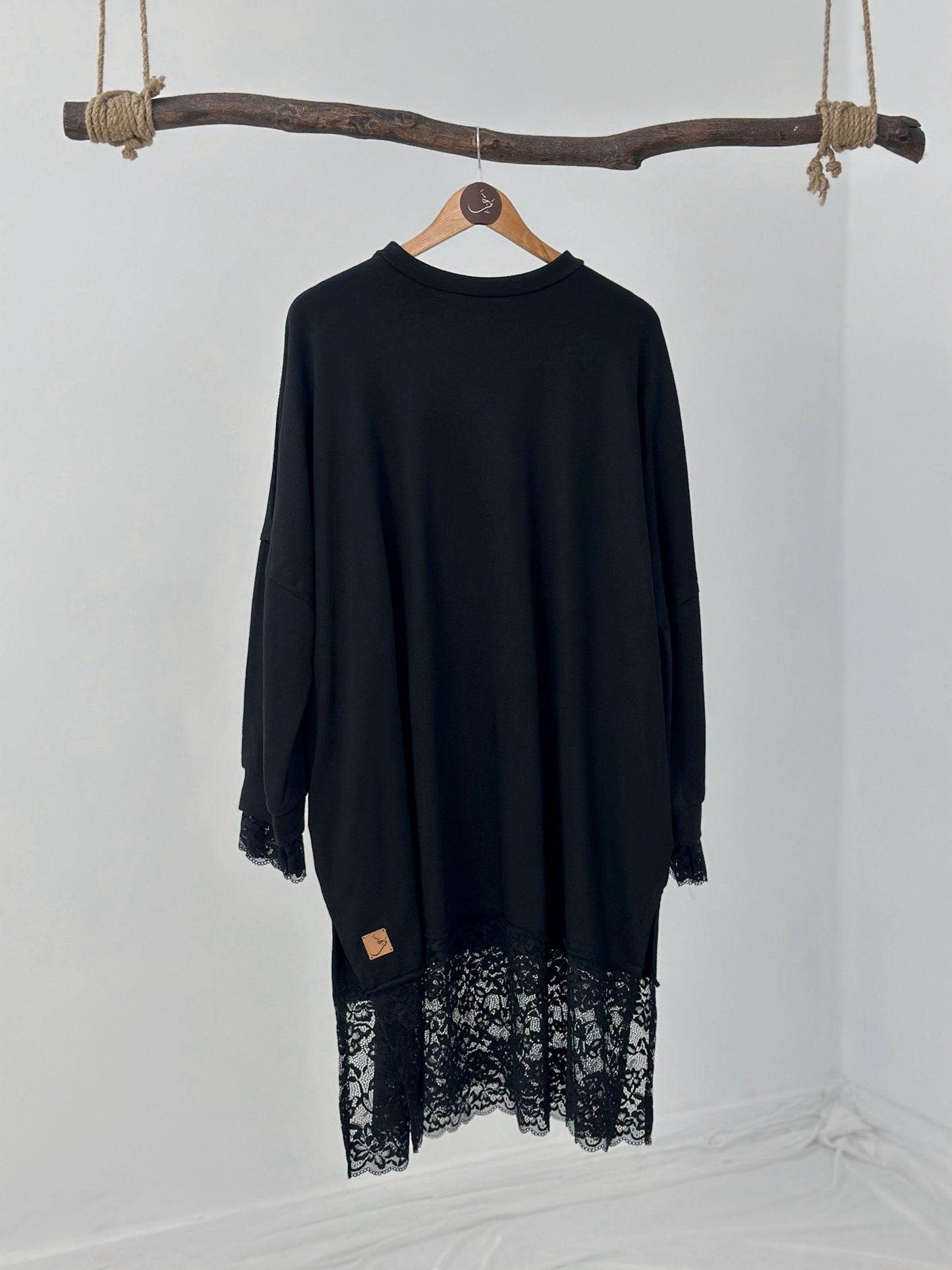 Melton Lace-Trim Set -  ست ملتون دانتيل Q096