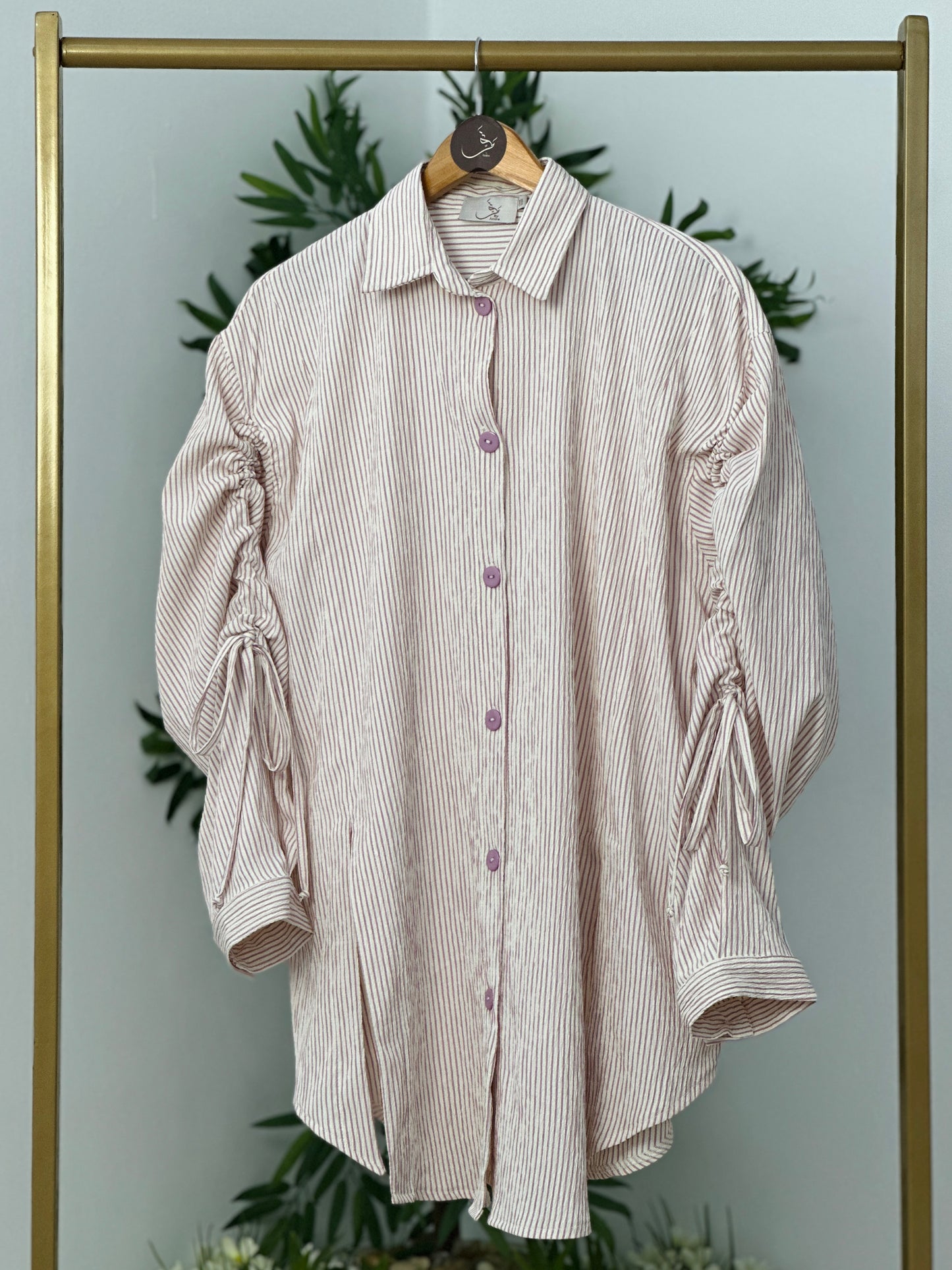 Striped Chemise شيمز مخطط - QS0163