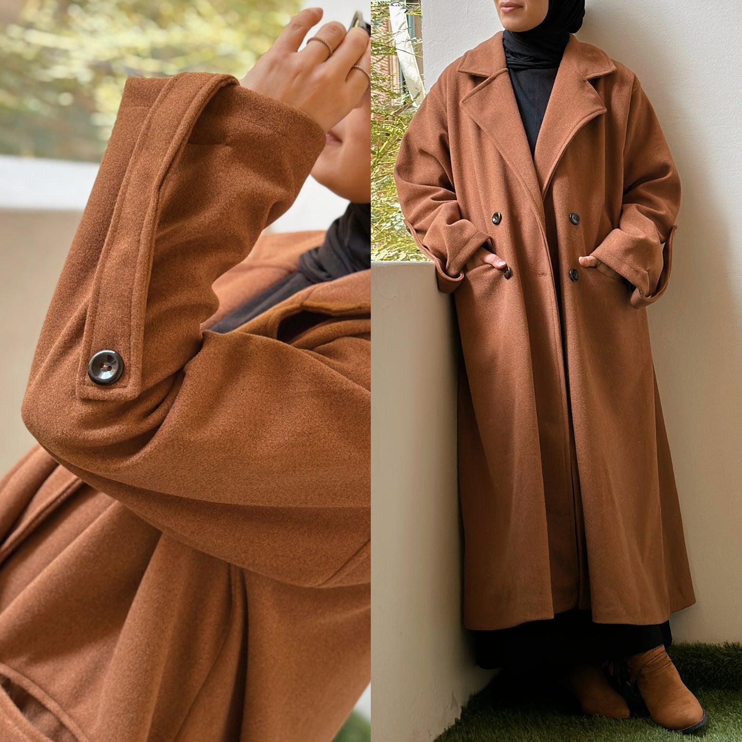 wool coat بالطو جوخ - QW0113