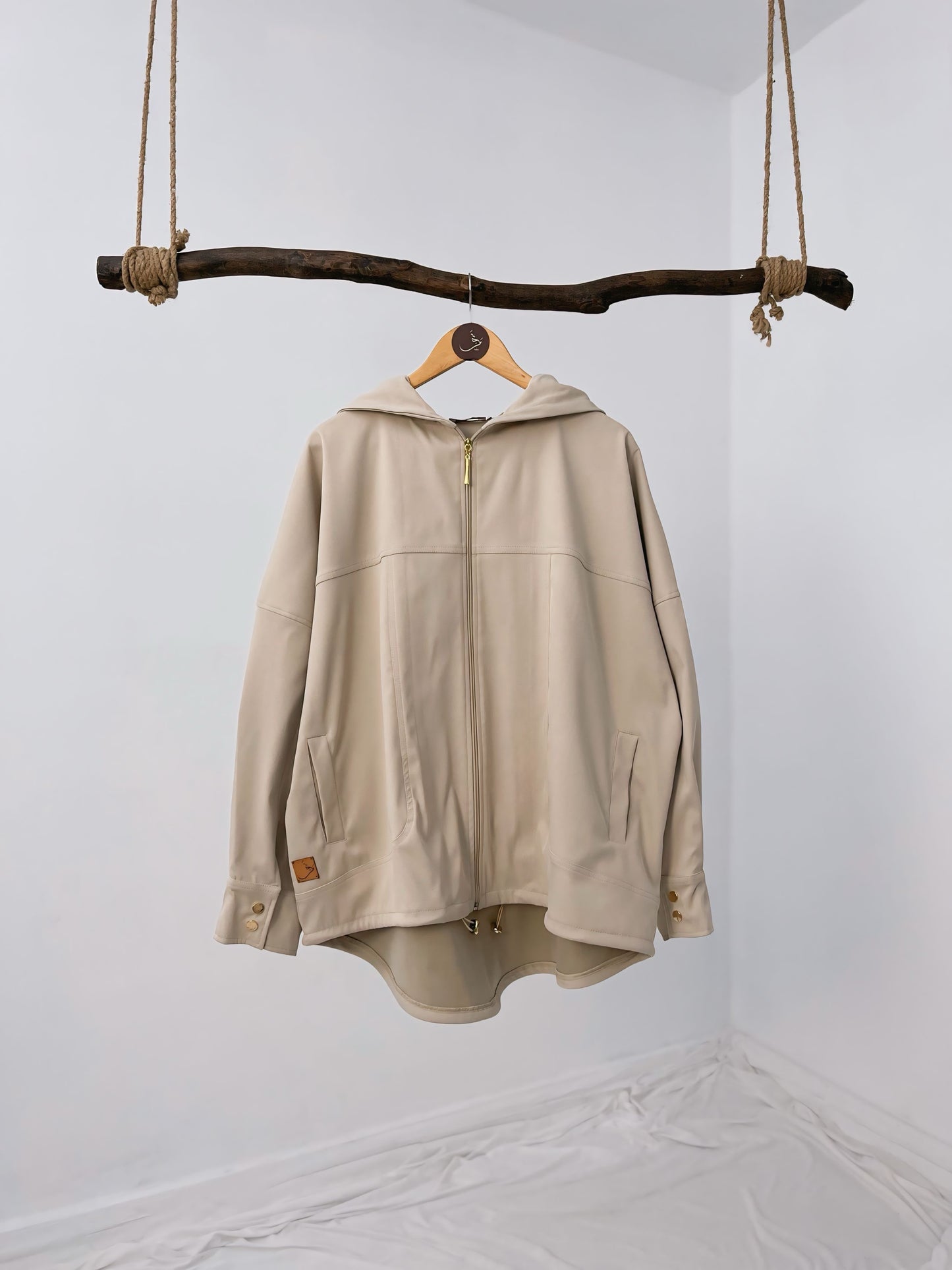 Oversized hooded jacket - هودي جاكيت جبردين - Drop 27 🍂شتوية ٢٦