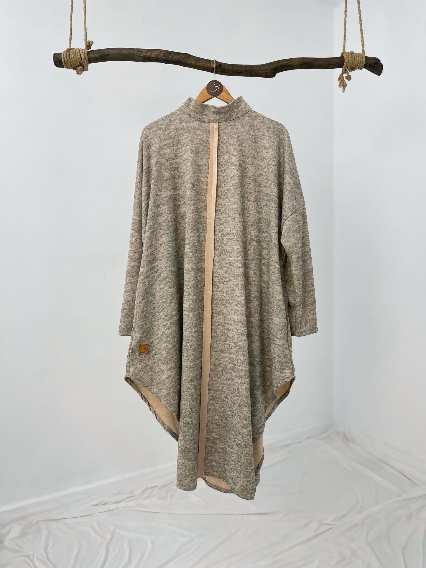 Basic Short Wool Dress - فستان بيزك قصير - QW0103
