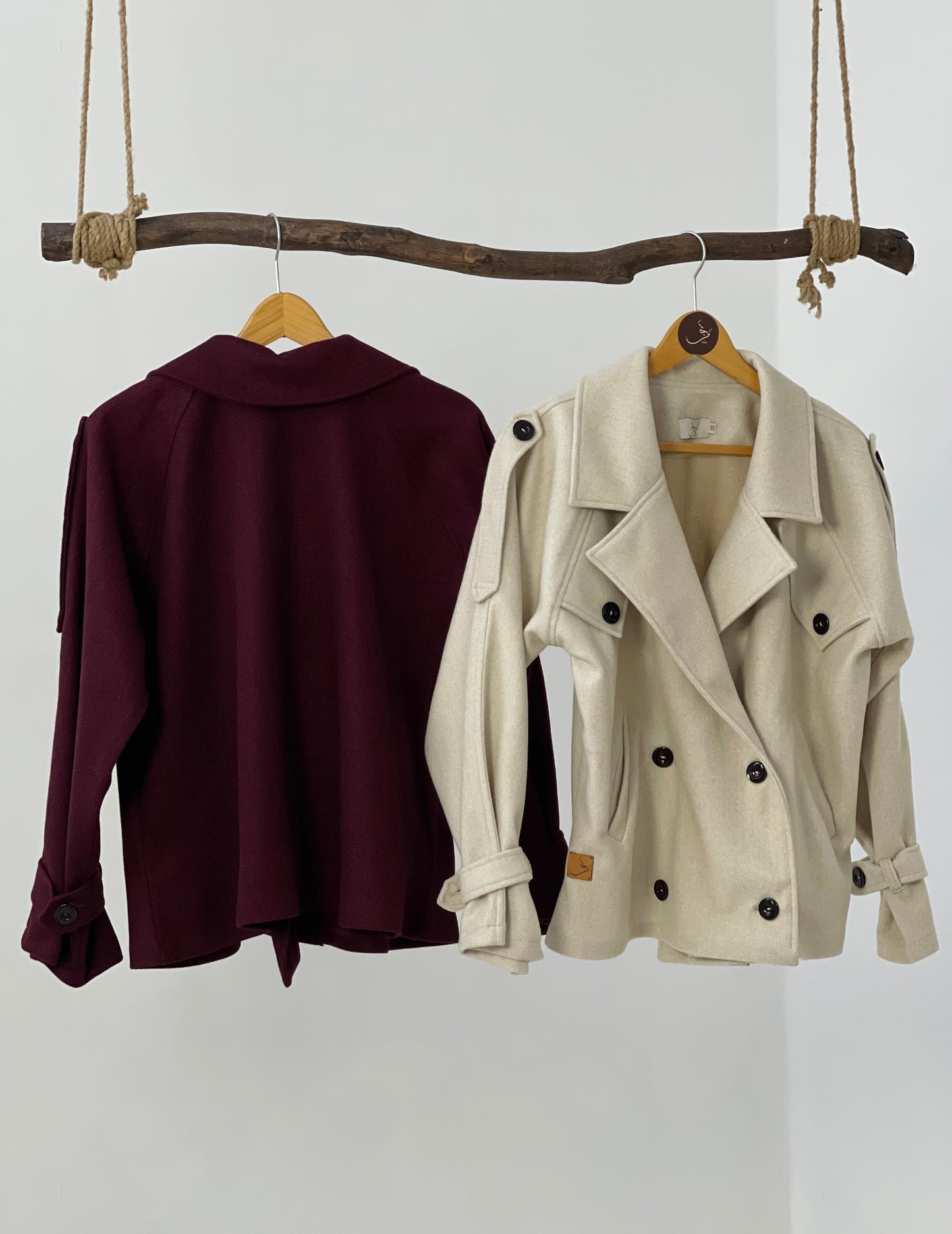 Short Wool Jacket -جاكت جوخ قصير - QW0105