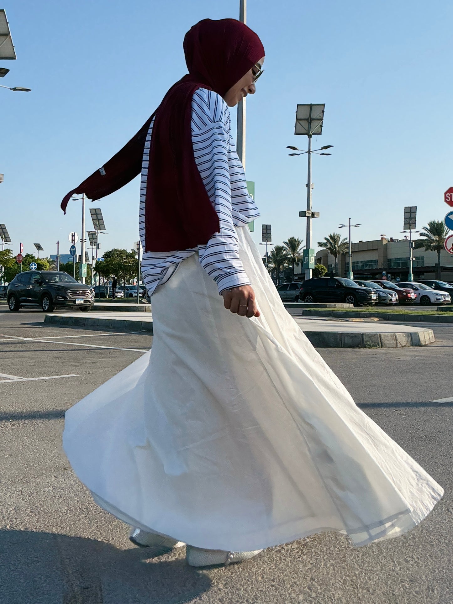 Poplin Skirt جيب بوبلين - QS0169