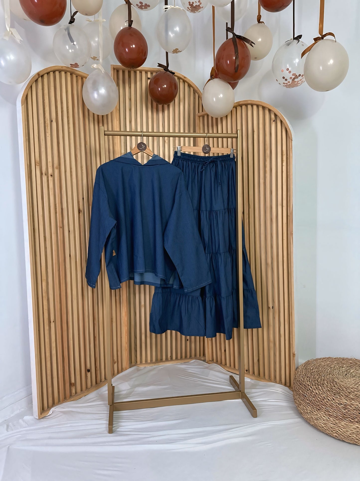 Casual Denim Set كاچوال ست چينز - QS0129
