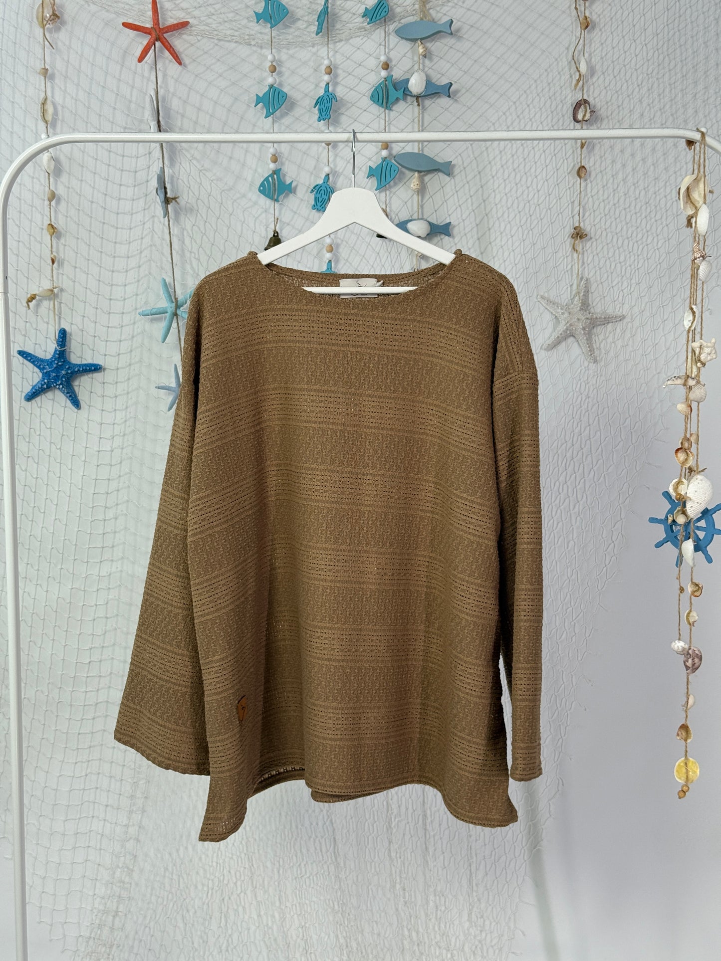 Oversized Knit Top - توب تريكو