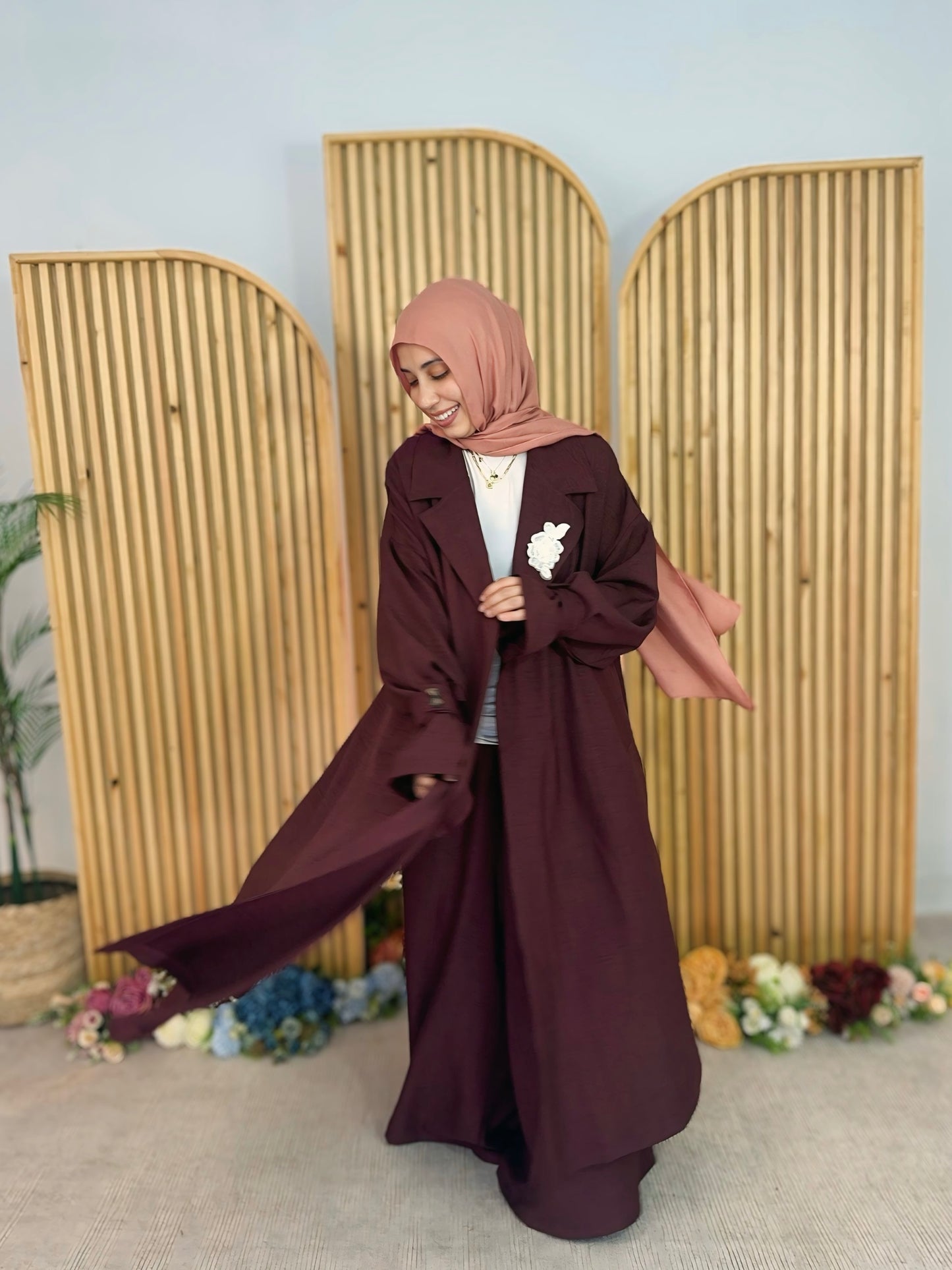 Trench Coat Set ترانش كوت ست - QS0154