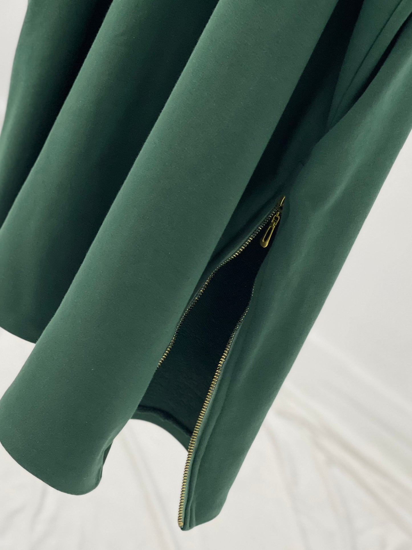Melton Side-Zip Dress - فستان ملتون سوستة - QW0108