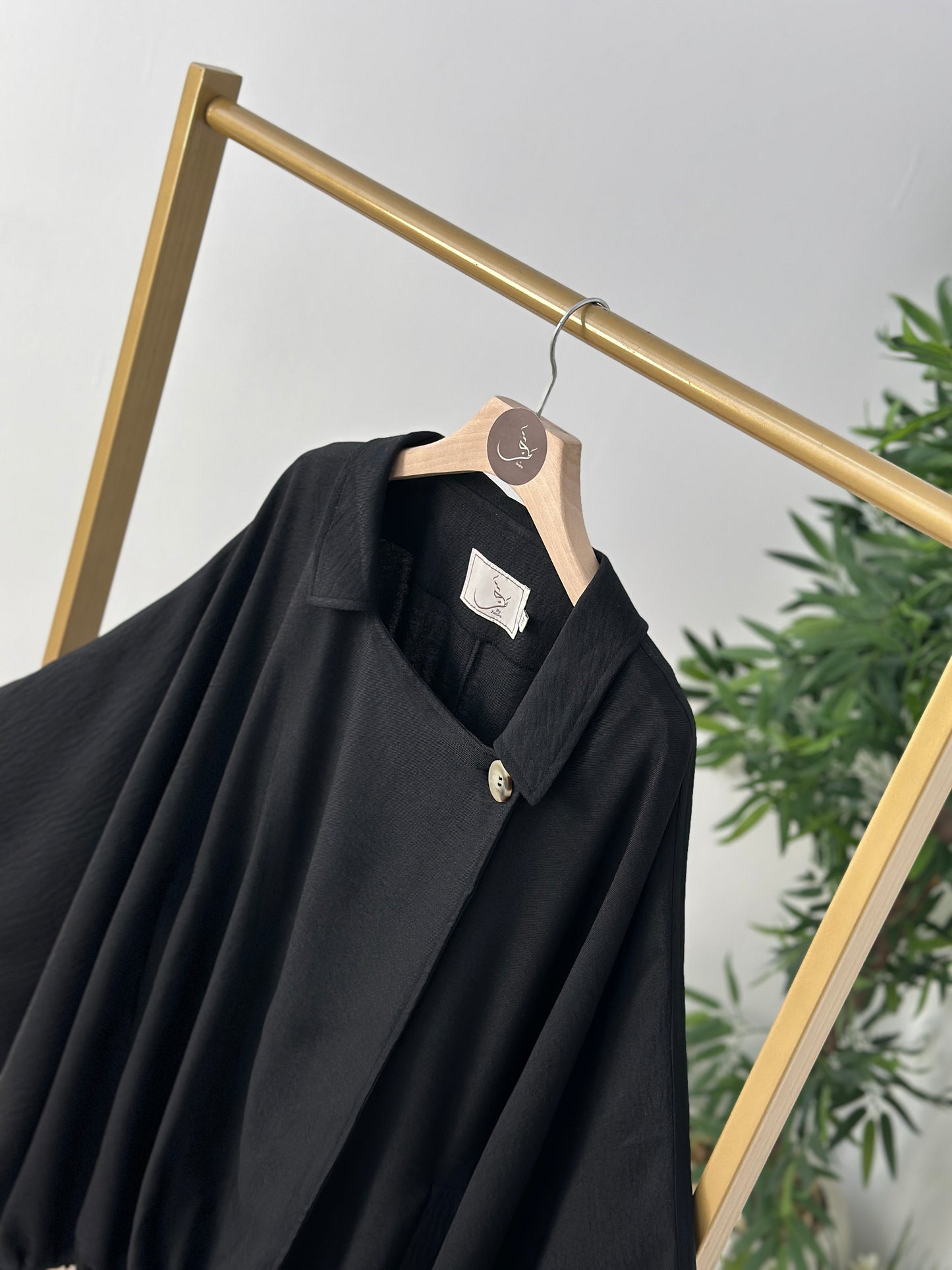 Linen Oversized Jacket جاكت أوفر سايز كتان - QS0161