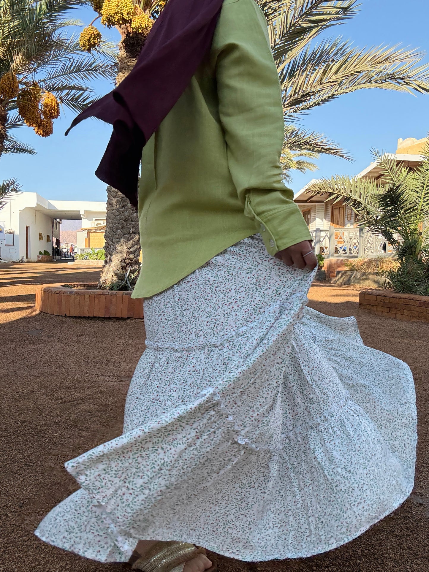 FLORAL SKIRT_   فلوري جيب أدوار