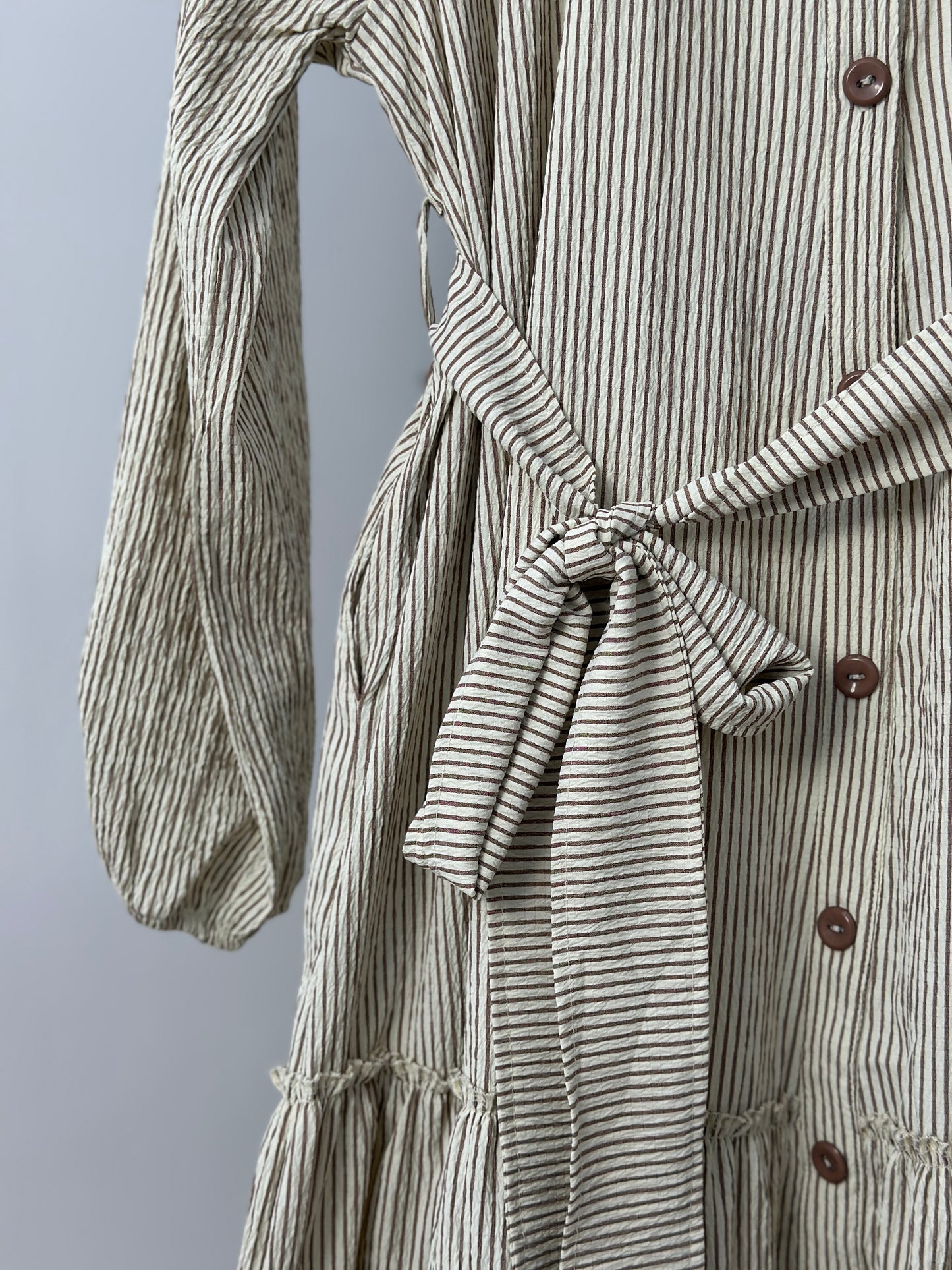 Striped Dress فستان مخطط - QS0160