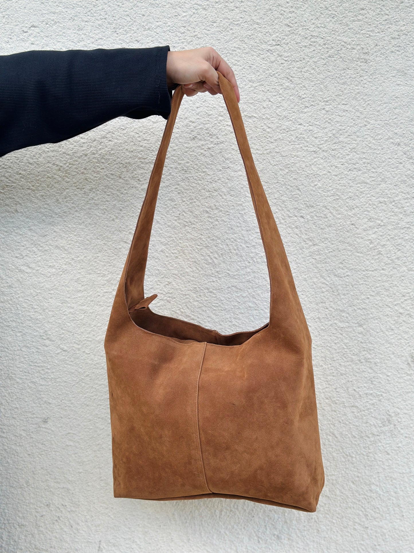 Suede Shoulder Bag