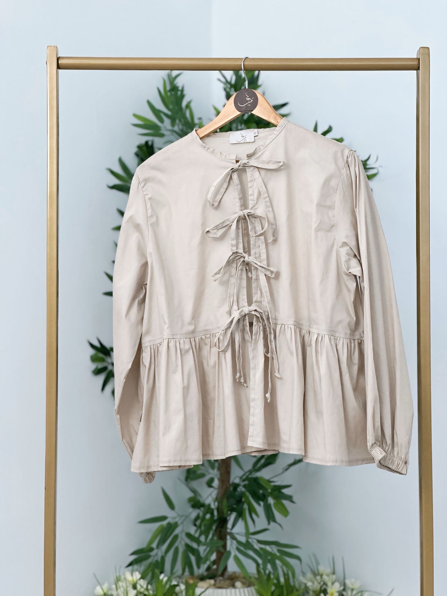 Bow Blouse بلوز فيونكات - QS0158