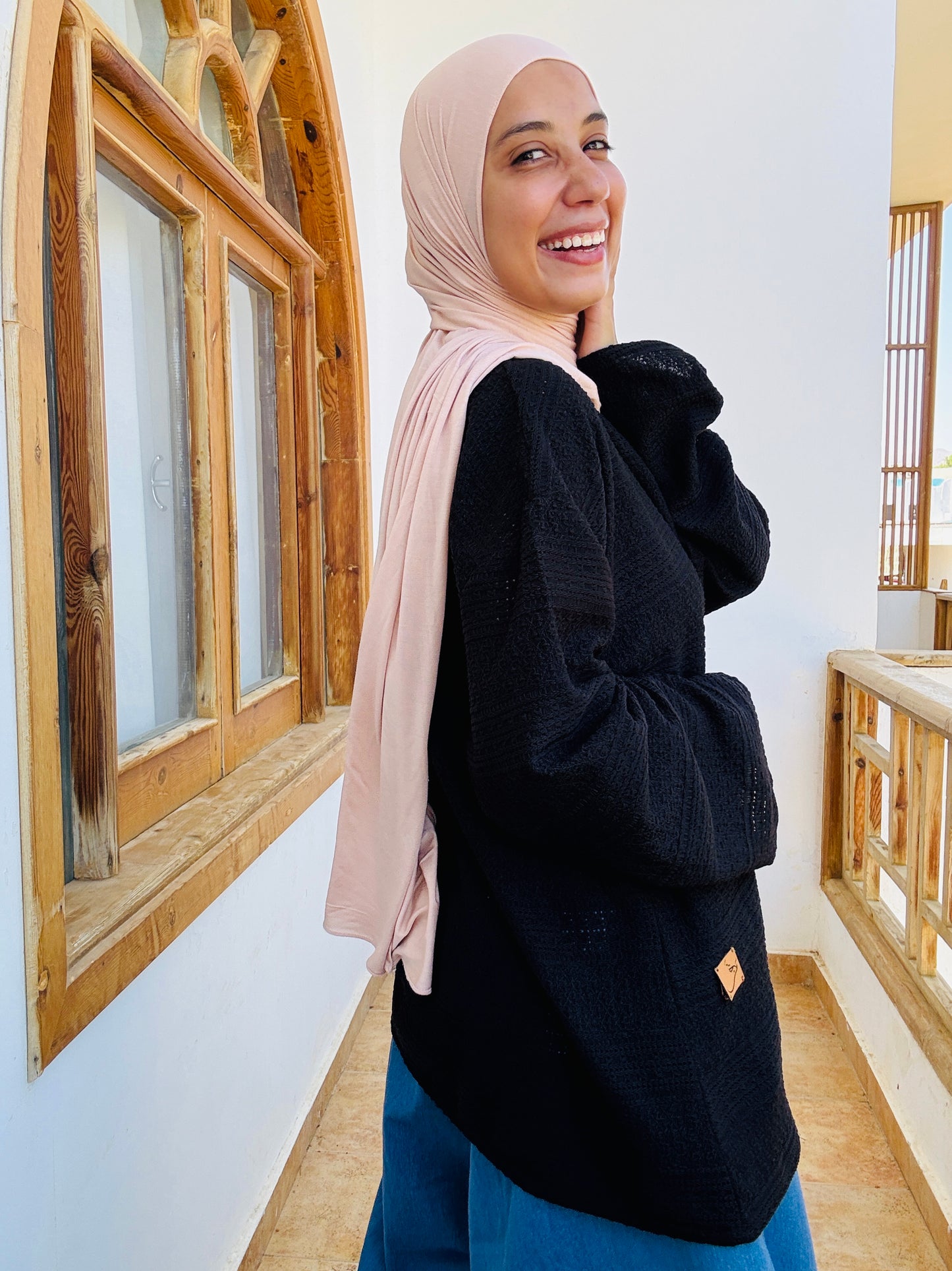Oversized Knit Top - توب تريكو