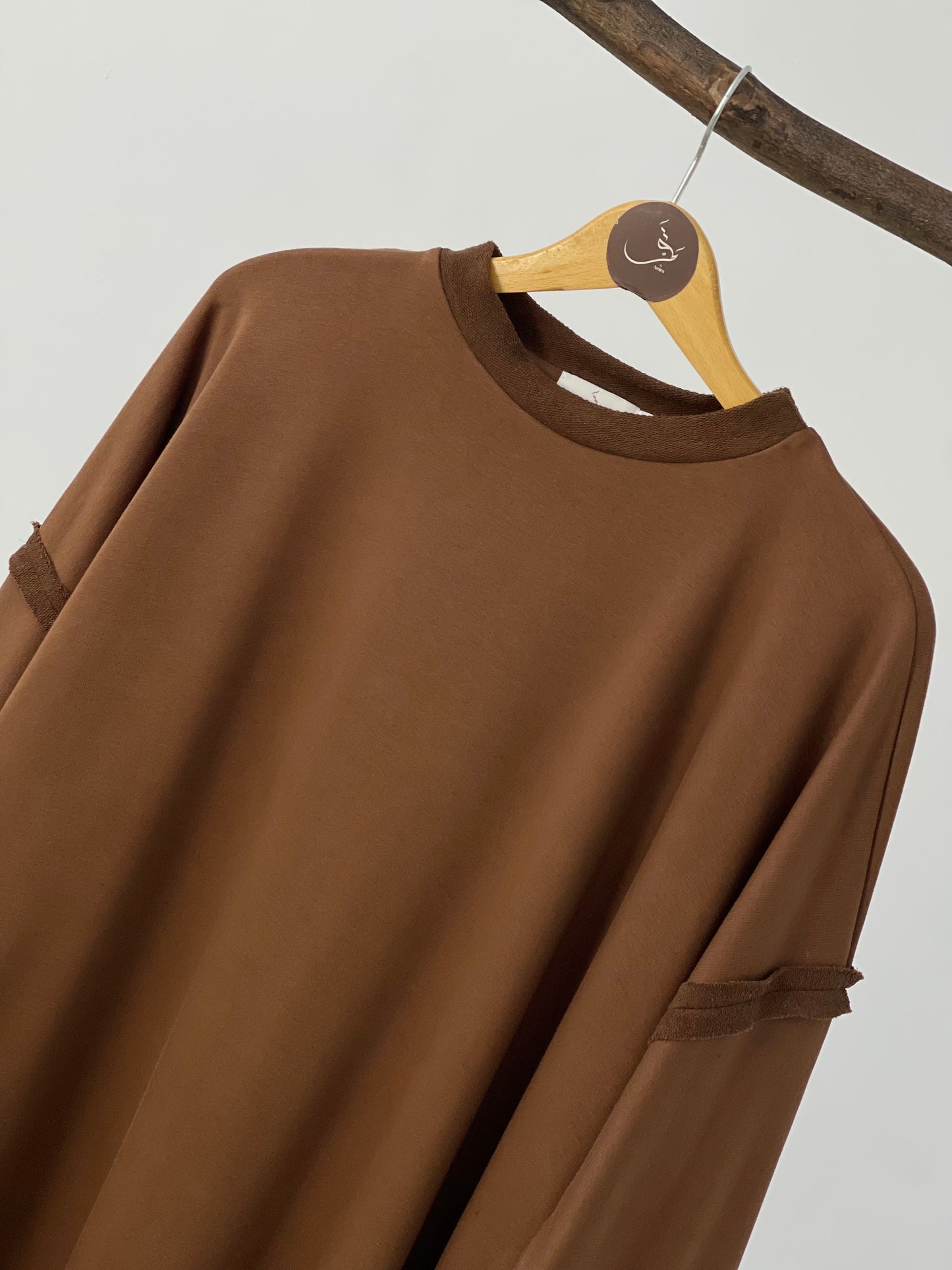 Melton Side-Zip Dress - فستان ملتون سوستة - QW0108